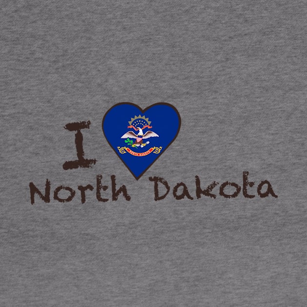 I Love North Dakota by JellyFish92